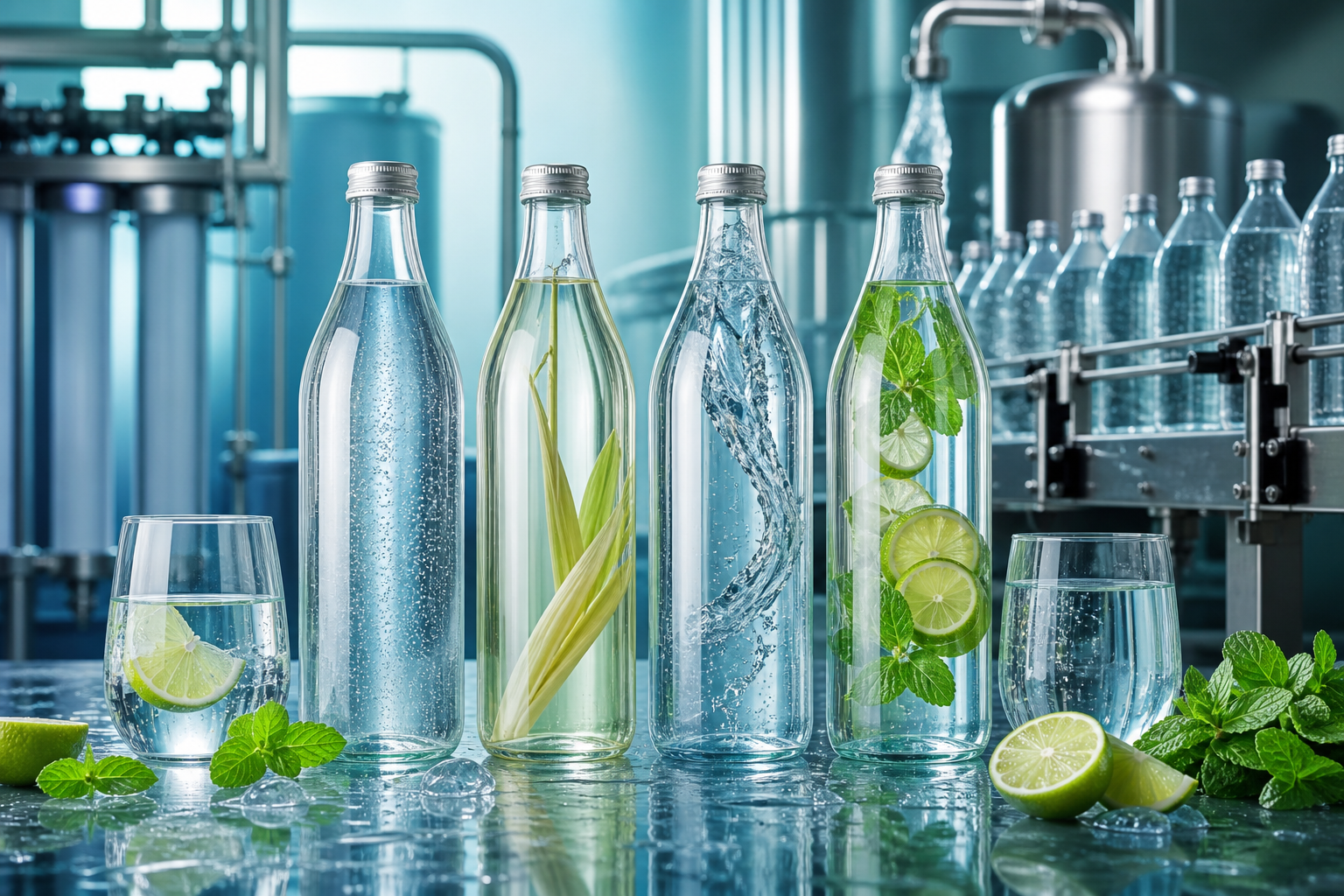 Packaged and value-added water